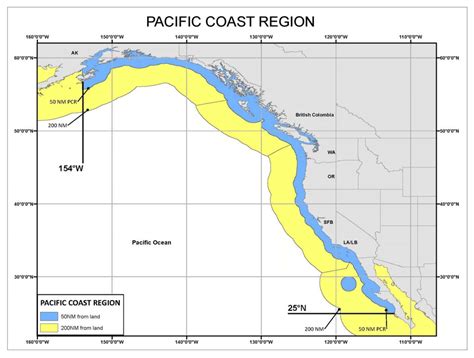 Map of the Pacific Coast Region | Download Scientific Diagram