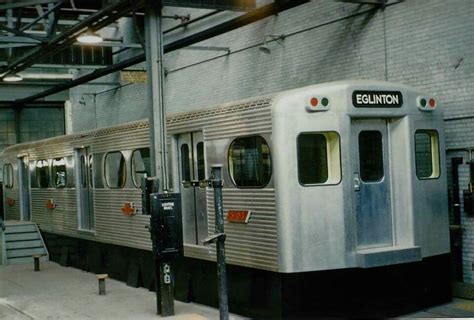 1959 Mockup for new silver subway cars to come in 1962. TTC hillcrest ...