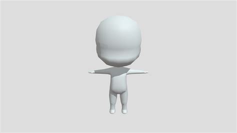 3D Simple Character - Download Free 3D model by ayaelghan [d27b02a] - Sketchfab