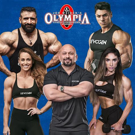 Team Evogen Elite at the 2019 Olympia Weekend