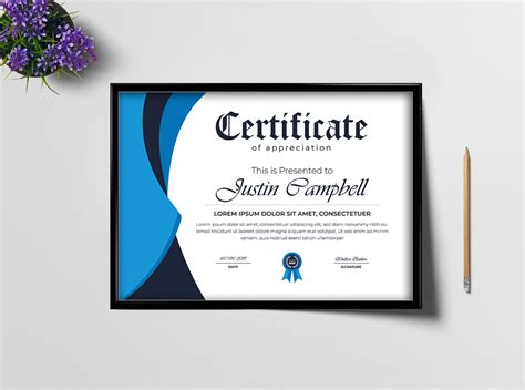 Creative certificate design inspiration - thelockq