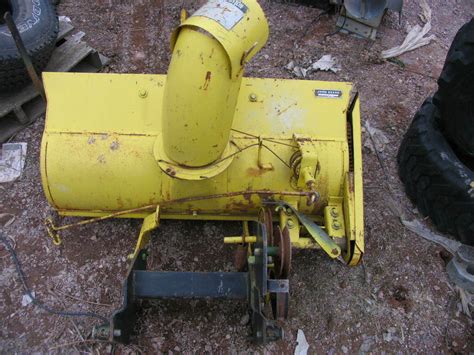 John Deere 112 212 214 216 SNOWBLOWER ATTACHMENT 38" SNOWTHROWER | eBay