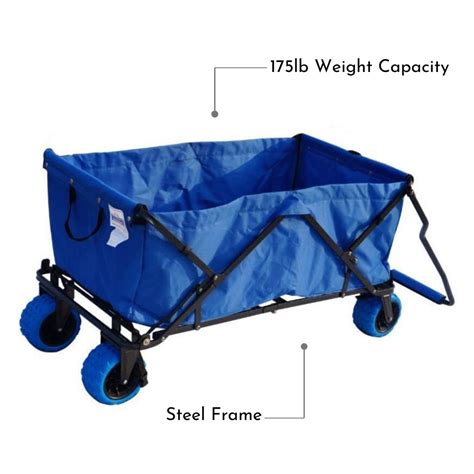 Free Shipping! Impact Canopy Folding Utility Wagon, Collapsible, All Terrain Wagon, Extra Large ...