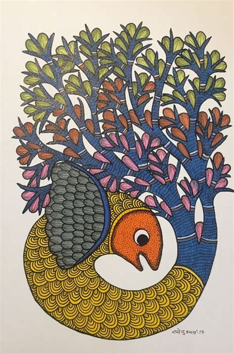 Gond Painting, Dot Art Painting, Fabric Painting, Madhubani Paintings ...