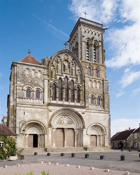 Vézelay Abbey, France #architecturemoderneblanc | Romanesque architecture, Romanesque, Gothic ...