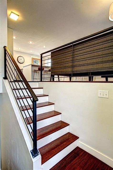 split level living room railing – gainful.me | Split foyer remodel, Stair remodel, Split entry ...