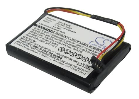 Replacement Battery For TomTom 3.7v 1100mAh / 4.07Wh GPS, Navigator Battery - Walmart.com ...