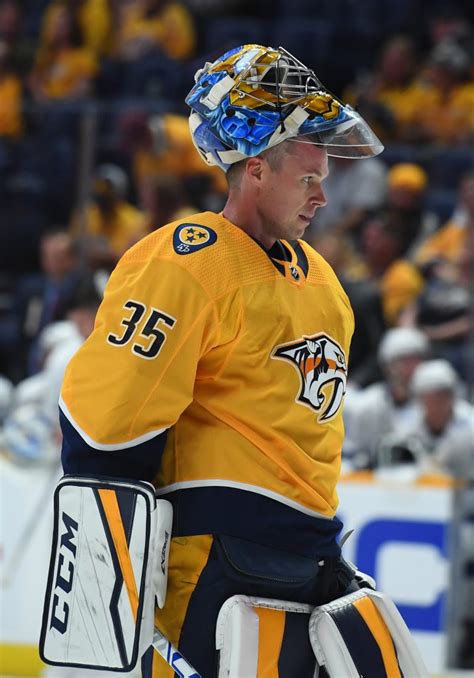 Pekka Rinne Hoping To Retire A Predator