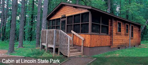 DNR: State Parks: Family Cabins Reservations