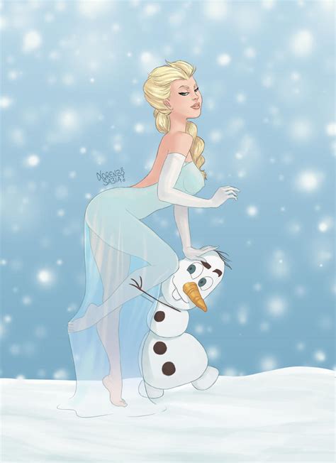 Sexy Elsa from Frozen by LorenzoSabia on DeviantArt