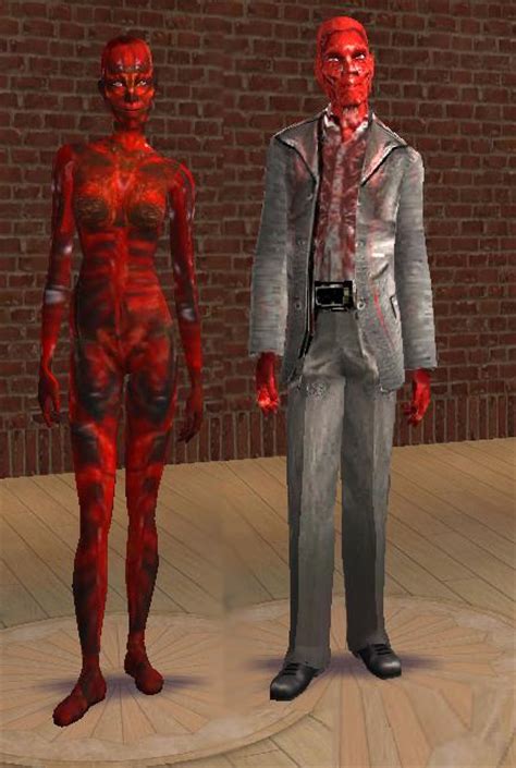 Mod The Sims - Frank Cotton and Julia (from Hellraiser)