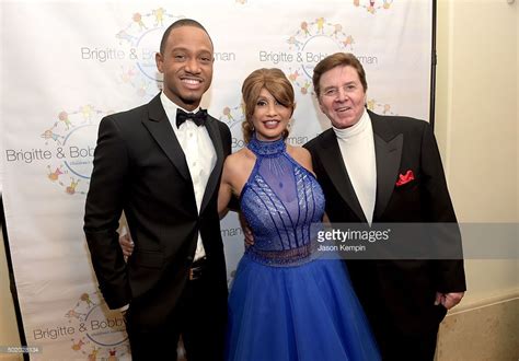 Actor Terrence J , Brigitte Sherman, and singer Bobby Sherman attend ...