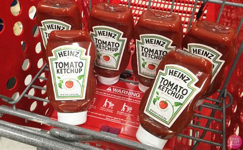 Heinz Ketchup 33¢ at Target | Free Stuff Finder