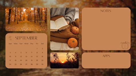 September Fall Desktop Wallpaper