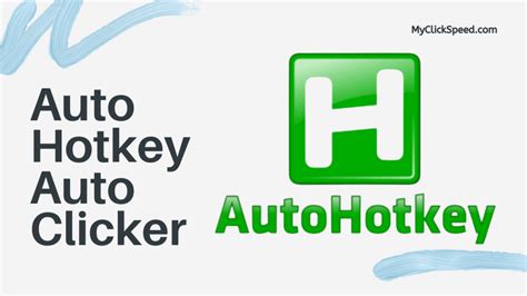 AHK Auto Clicker - AutoHotKey Download [Free] | My Click Speed