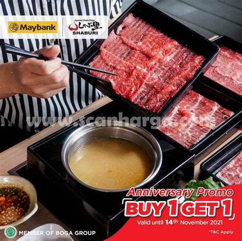 Shaburi & Kintan Buffet Anniversary Promo BELI 1 GRATIS 1 - scanharga