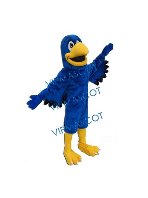 Blue Falcon Mascot Costume