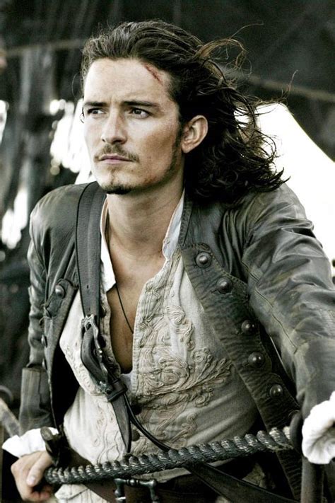 Orlando Bloom, Pirates of the Caribbean | Movies | Pinterest | Love to meet, Men with long hair ...