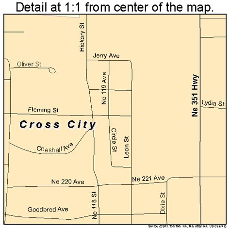 Cross City Florida Map - Almire Marcelia