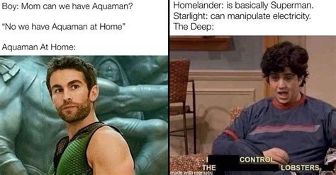 17 Funny Memes About The Deep, The "Superhero" From 'The Boys' That We ...