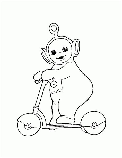 Free Printable Teletubbies Coloring Pages For Kids