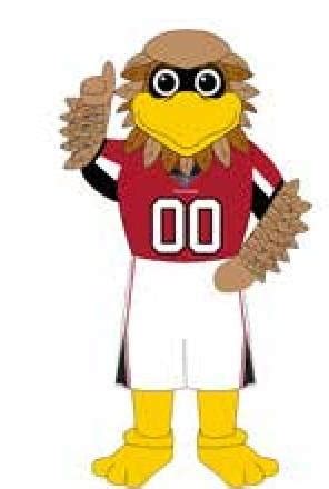 Atlanta Falcons Mascot - Cars