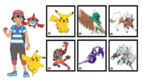 My Predictions for Ash's Alola Team V2 by Wildcat1999 on DeviantArt