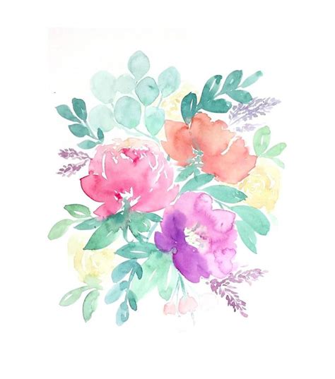 Emma Jane Lefebvre on Instagram: “#watercolor #watercolorpainting #watercolour #flowers #florals ...