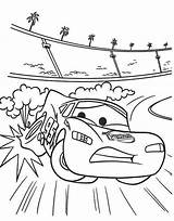 Leuke Kleurplaat Cars Pixar Lightning Mcqueen Disney Images sketch template