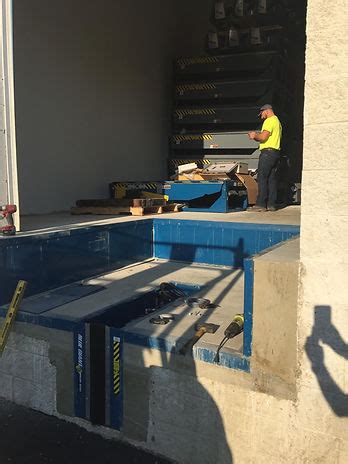 Dock Leveler Pit Construction | Warehouse Technology