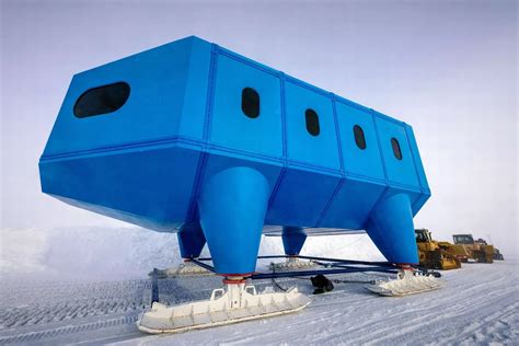 British science base in the Antarctic is moved 14 MILES in stunning pictures - Mirror Online