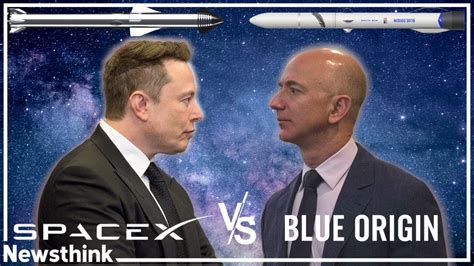 SpaceX vs Blue Origin: Comparing their Plans - YouTube