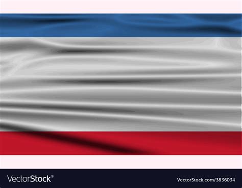 Flag of crimea with old texture Royalty Free Vector Image