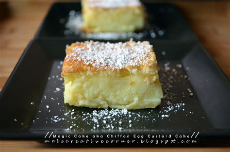 Another Cake Story: Magic Cake aka Chiffon Egg Custard Cake