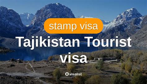 Tajikistan Visa for Afghan citizens 2024 - Visa List