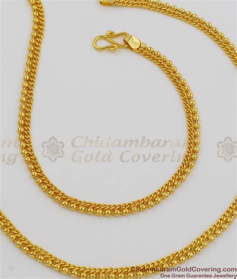 Buy Thin Gold Plated Anklets Model For Daily Wear ANKL1002