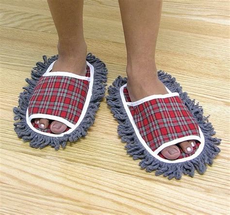 Dust Mop Slippers