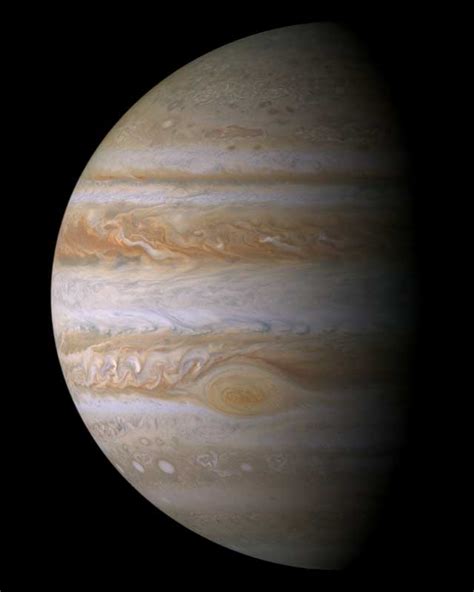 JPL News -- Cassini Captures Jupiter in Close-Up Portrait