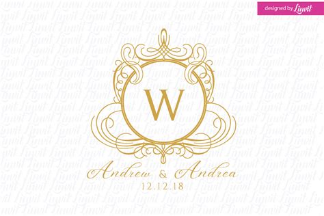 Modern Wedding Logo | Creative Logo Templates ~ Creative Market