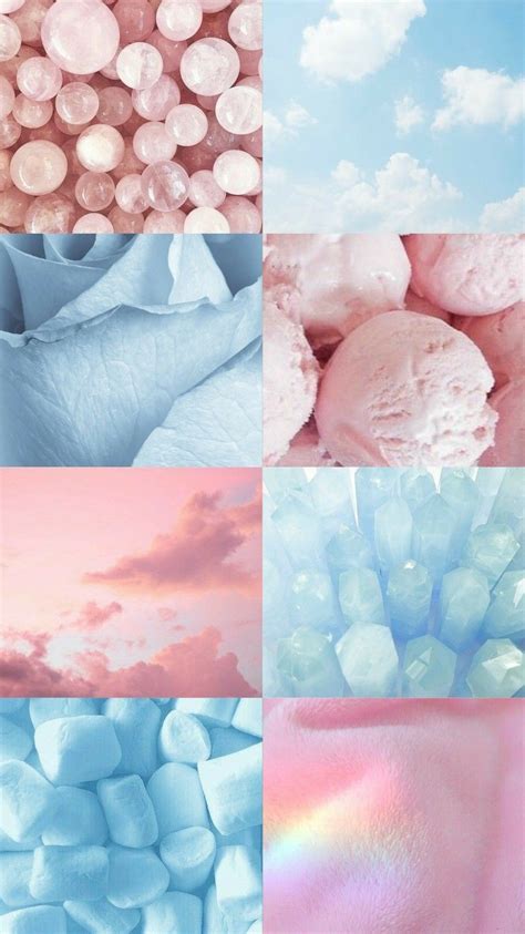 Pastel Colors Aesthetic Blue And Pink Wallpapers - Wallpaper Cave