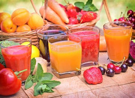 Healthy Drinks - Healthy Beverages Stock Image - Image of fruit, drink: 55255843