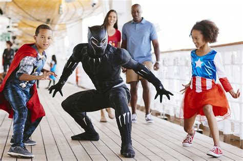 Find your inner super hero on on Disney Cruise Line with Marvel Day at ...