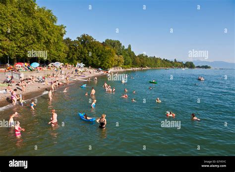 Public beach in Kressbronn, Bodensee, Lake Constance Stock Photo: 108169248 - Alamy