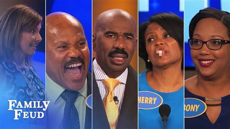 Family Feud's FUNNIEST Steve Harvey Moments!!! | Part 8 - YouTube