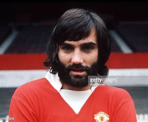 Football Portrait of Manchester United's George Best | George best, Manchester united football ...