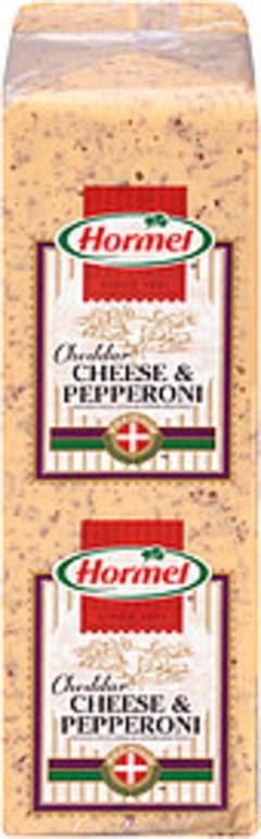 Hormel Cheddar Cheese & Pepperoni Cheese Product - 5 lb, Nutrition ...