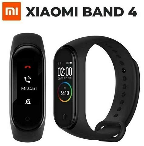 Xiaomi Mi Band4 Mi4 MiBand Fitness tracker attività sportivo bluetooth ...