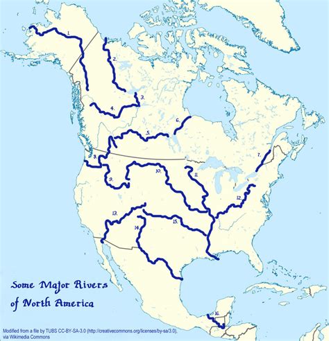 Rio Grande River World Map