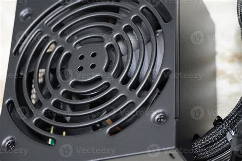 power supply image of a pc closeup fan 6858217 Stock Photo at Vecteezy