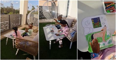 Diana Marua Shows off Posh Neighbourhood, Balcony as Her Kids Beautifully Colour Drawings ...